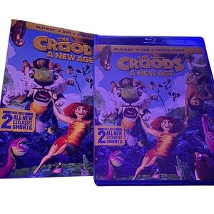 🎬 7 MOVIES/50$ | DreamWorks The Croods: A New Age Blu-ray + DVD